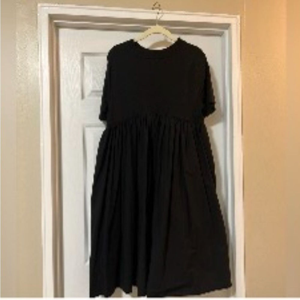 COS Black short Sleeve Dress - Picture 2 of 5
